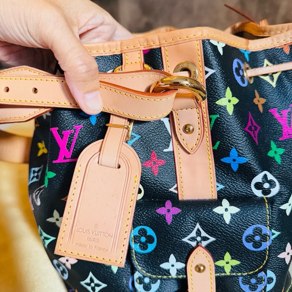 Louis Vuitton Takasahi Murakami Petit Noe Black Multicolor - Picture 11 of 13